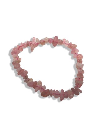 Natural Strawberry Crystal Snowflake Crystal Bracelet