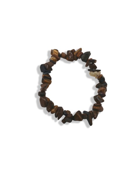 Natural Tiger Eye Snowflake Crystal Bracelet