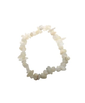 Natural Moonstone Snowflake Crystal Bracelet