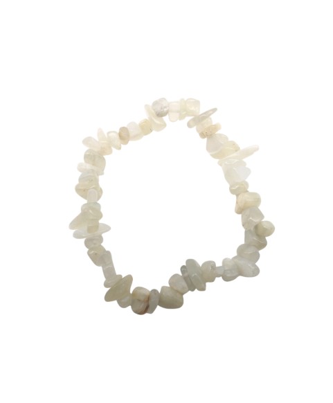 Natural Moonstone Snowflake Crystal Bracelet