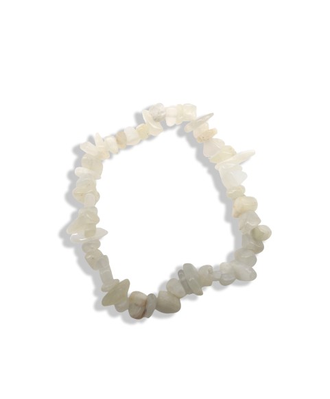 Natural Moonstone Snowflake Crystal Bracelet